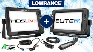 Совместное использование Lowrance HDS Live и Elite Ti2