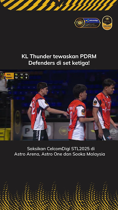 Kuala Lumpur Thunder muncul pemenang vs PDRM Defenders mengorak langkah di klasifikasi 5/8 | STL2025