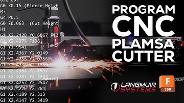 Program CNC Plasma Cutter with Fusion 360 | Langmuir Crossfire | Firecontrol
