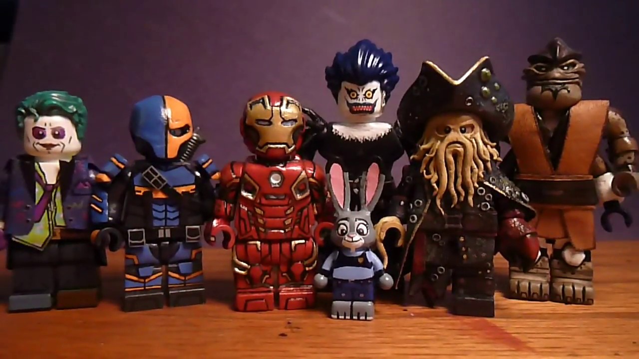 Top 10 Favorite Custom Lego Minifigures I Have Made. - YouTube