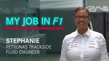 My Job in F1: Stephanie | PETRONAS Trackside Fluid Engineer