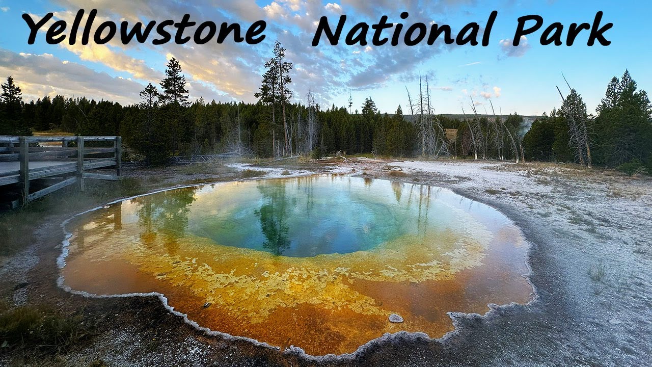 Yellowstone National Park: Grand Prismatic Spring, Old Faithful, Mount Washburn, bison jams, & more!