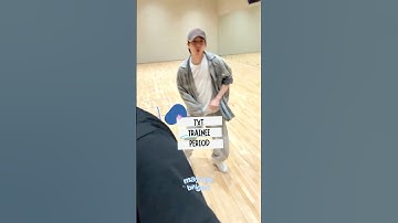 TXT trainee period 😶‍🌫️😱 yeonjun #kpop #idol #shorts #ggum #tommorow_x_together #moa #soobin