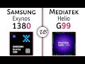 Samsung exynos 1380 vs mediatek helio g99  whats a better for you 
