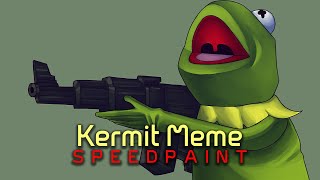 Kermit Meme | Speedpaint