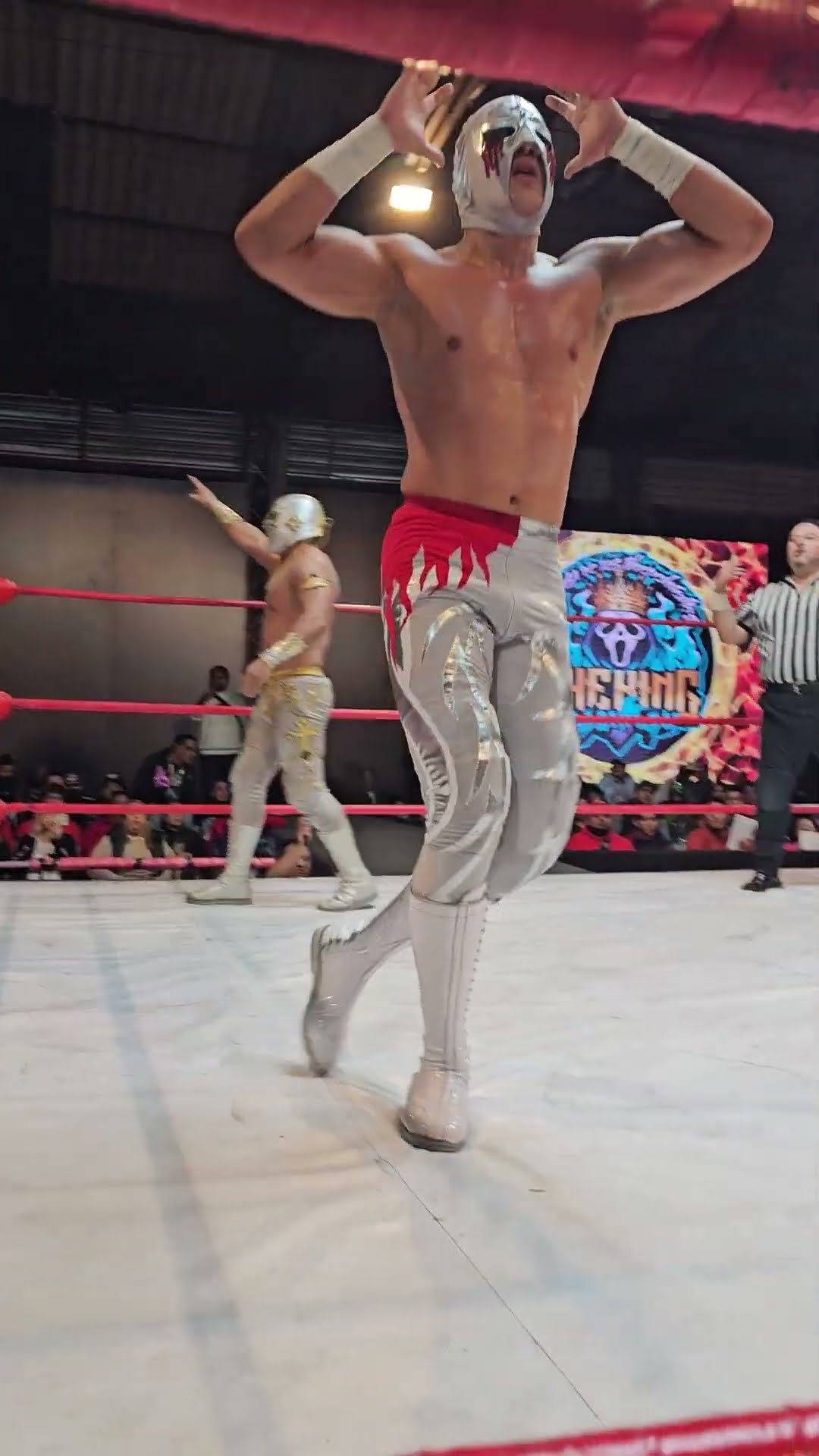 Victoria de Místico ante el Último Guerrero y Soberano Jr en la Arena López Mateos