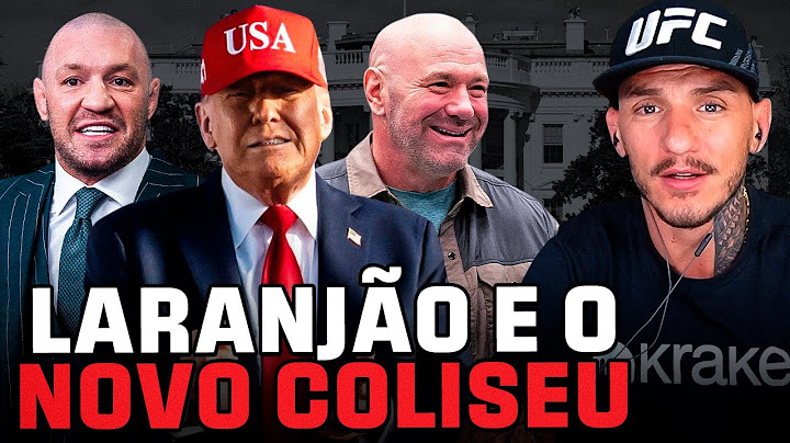 VOLTA DE MCGREGOR NA CASA BRANCA? QUEM MAIS VAI LUTAR NO NOVO COLISEU?