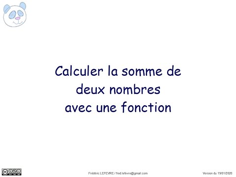 Vidéo: Comment additionner deux nombres en C++ ?