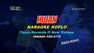 Tasya Rosmala ft New Pallapa - Hujan KARAOKE KOPLO  (YAMAHA PSR - S 775)