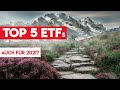 Unsere TOP 5 ETFs - auch für 2021?