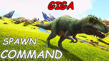 Giga ARK Spawn COMMAND | Hoe Giga ARK Code op te roepen