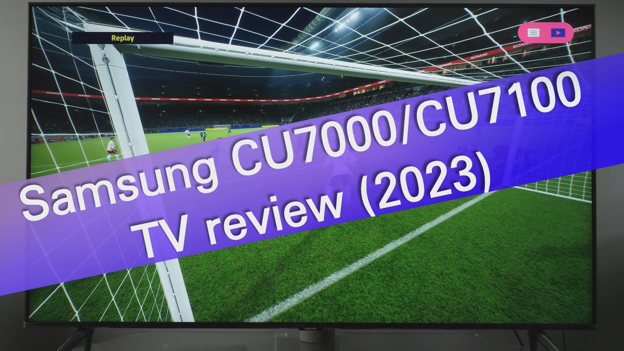 Samsung CU7000 Crystal UHD 55 4K HDR Smart LED TV