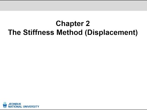 유한요소법 Ch02.(1) The stiffness Method