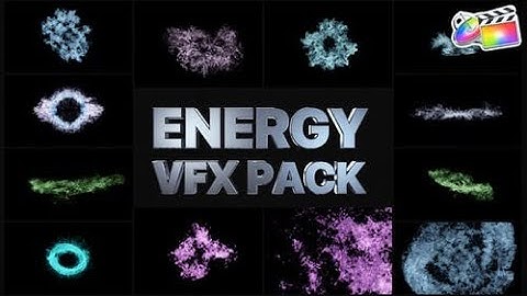 Apple Motion Template | VFX Energy Elements | FCPX
