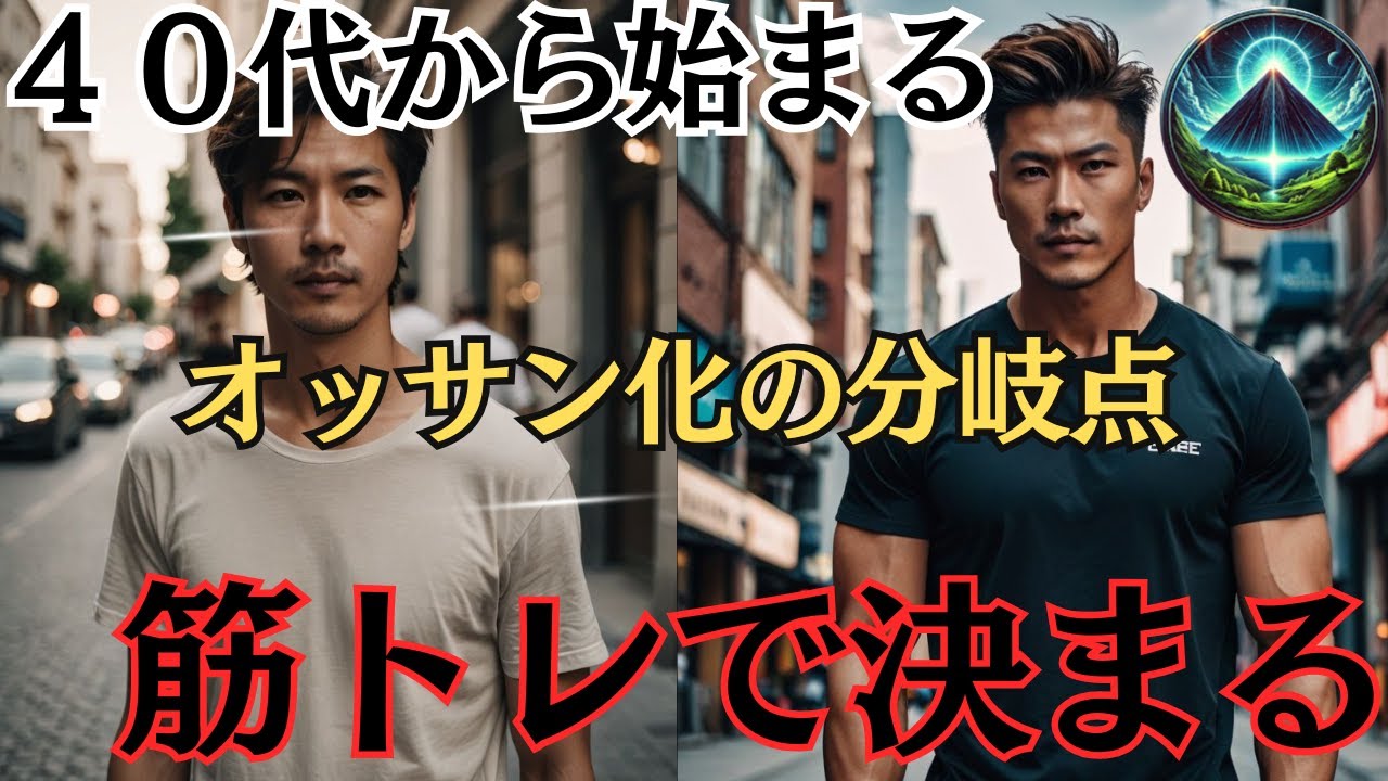 【40代の残酷な現実】9割がただの”オジサン”になる中、別人級のオーラを放つ男の最終兵器