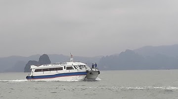 Tàu cao tốc HAVACO   VÂN ĐỒN 《---》 CÔ TÔ  Quảng Ninh