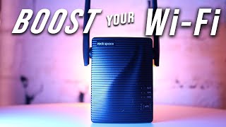 Rock Space AC 1200 WiFi Extender | BOOST your HOME WI-FI signal and GET RID OF DEAD SPOTS