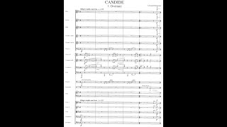 OVERTURE to CANDIDE by Leonard Bernstein, conducted by Bernstein {Audio   Full score}