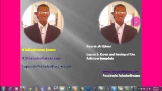Lesson 03  Open and saving artisteer Document - Artisteer - Sahalsoftware