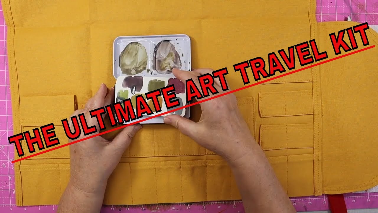 Best Canvas Art Supply Travel Roll I have ever seen Fill and Review Use