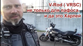 V-Rod ( VRSC) не только для пафоса, и да это Харлей