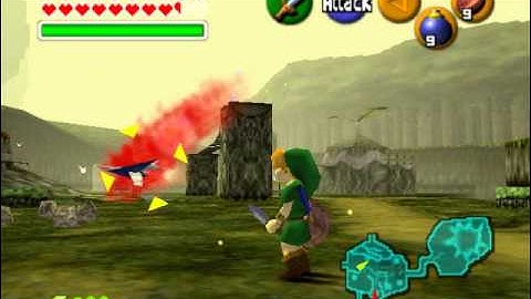 Starfox crash- Ocarina of time