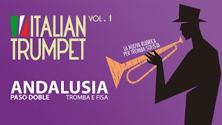 Paso doble per tromba - ANDALUSIA - ITALIAN TRUMPET Vol 1 - Basi musicali e partiture - ballo liscio