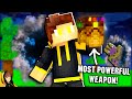 Adding the MOST POWERFUL Weapon into Minecraft!?!... (NO MODS)