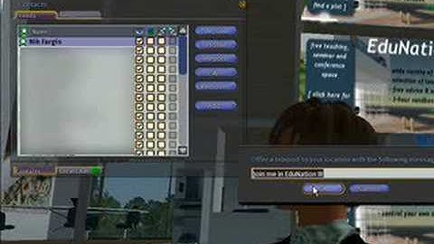 Teleporting your Second Life Friends