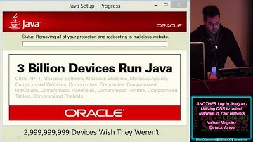 BSidesDE 2013 1 9 another log to analyze utilizing dns to detect malware in your network nathan magn