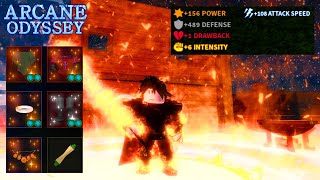 +150 Power FIRE Conjurer Build.. | Arcane Odyssey