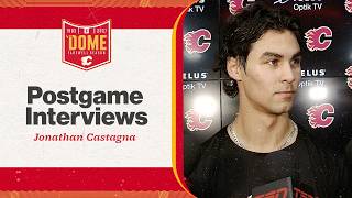 Post-Game - Jonathan Castagna | Flames vs. Avalanche | 08.10.26