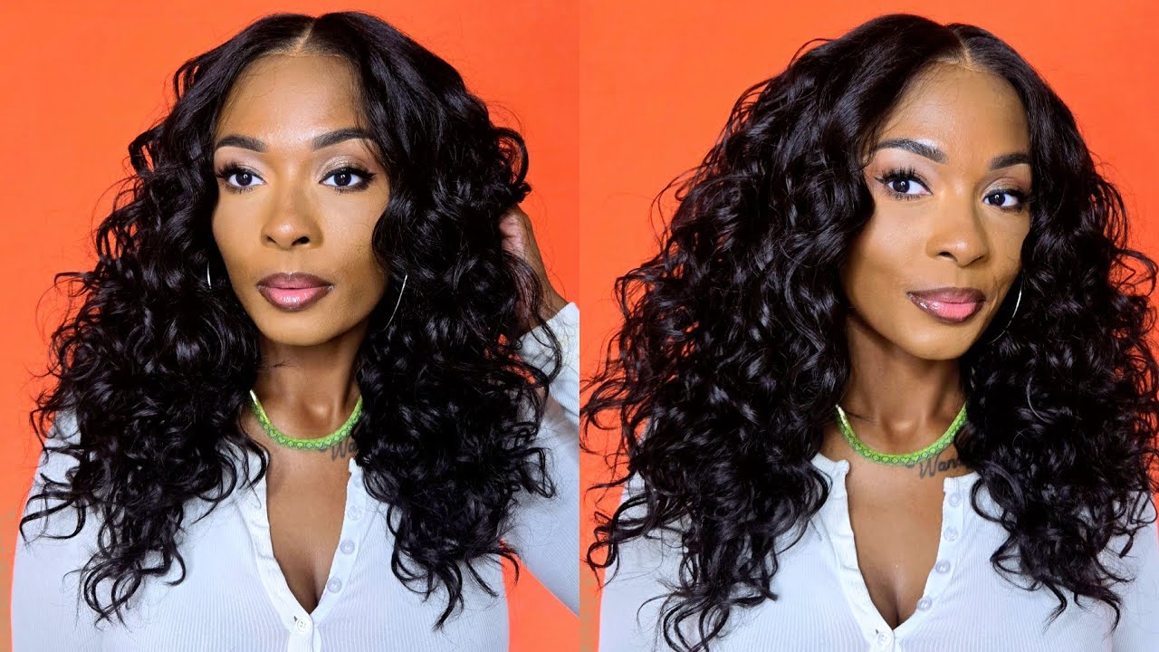 $26 Widow's Peak Wig! Chade Magic Lace Heart Hairline Glueless Y-Part HD Lace Front Wig - MHH03