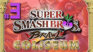 Super Smash Bros. Brawl - COLISEUM - PART 3 - Turnip Bomb
