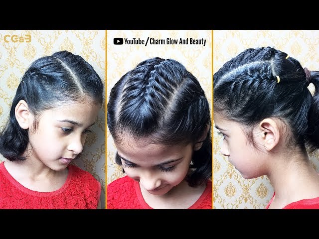 Very easy choti hairstyle for school going girl || Cute girl hairstyle ||  Style Like Me || - YouTube