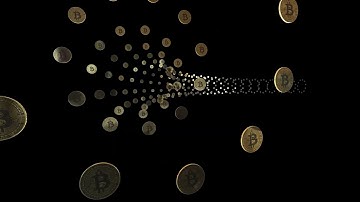 Bitcoin Tunnel Animation Relaxing Background 4K UHD 60fps Screensaver