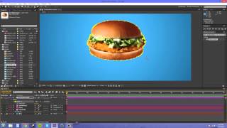 After Effects CS6 Tutorial   60   Auto Tracing Chicken Sandwiches
