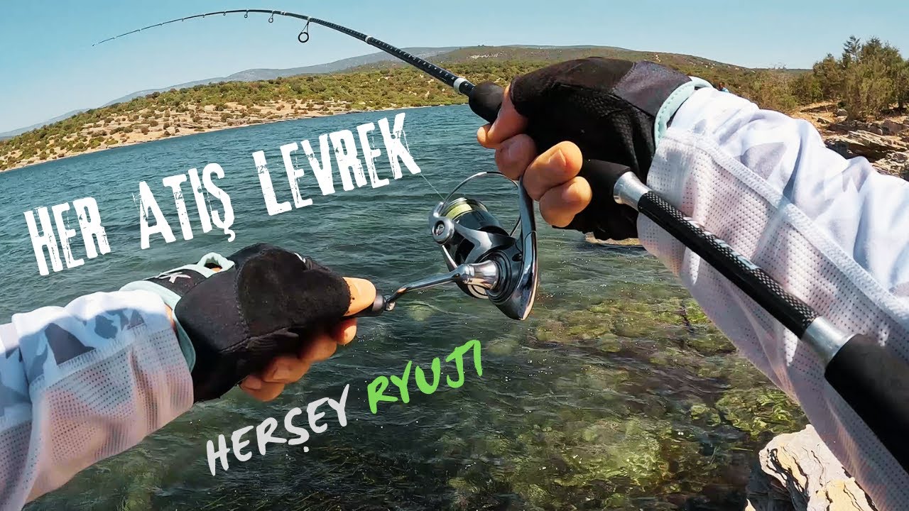 HER ATIŞ LEVREK !.. VOL2 Aksiyon Dolu Su üstü Jig At çek Kıyı Levrek Avı - Lrf Spin Balık Avı