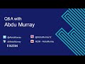 Abdu Murray // Sunday Evening Q&A // 3-1-20