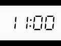 11 Minute Silent Timer - Loud Alarm at End! Workout, Homeschooling, Challenges, Studying, Cooking