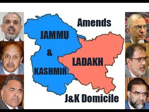 new domicile law amended in indian occupied jammu and kashmir