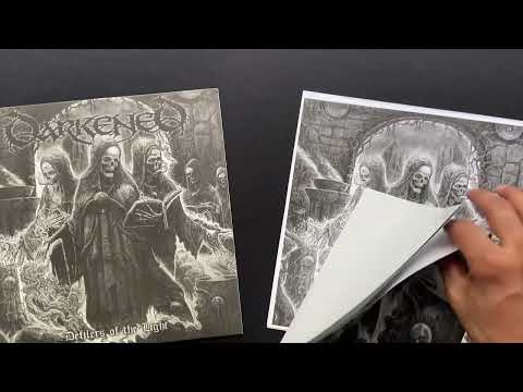 aaaaargh weekend! Pt. 1: DARKENED - Defilers of the Light (silver vinyl)