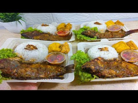 Nasi Kotak Ikan Nila Bakar