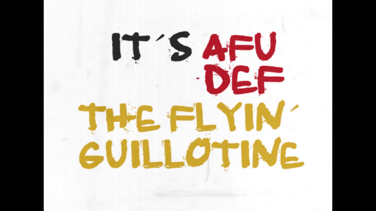 Watch Afu-Ra & Def Ill - Flying Guillotine (Prod: Digga Mindz) on YouTube Watch Afu-Ra & Def Ill - Flying Guillotine (Prod: Digga Mindz) on YouTube