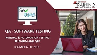 Learn Software Testing: Manual &amp; Automation with Selenium &amp; QTP