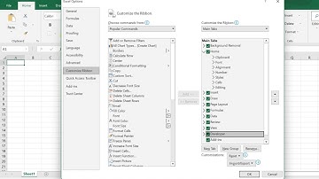 How to show developer tab in Microsoft excel #oneminute #exceltutorial #tipsandtricks