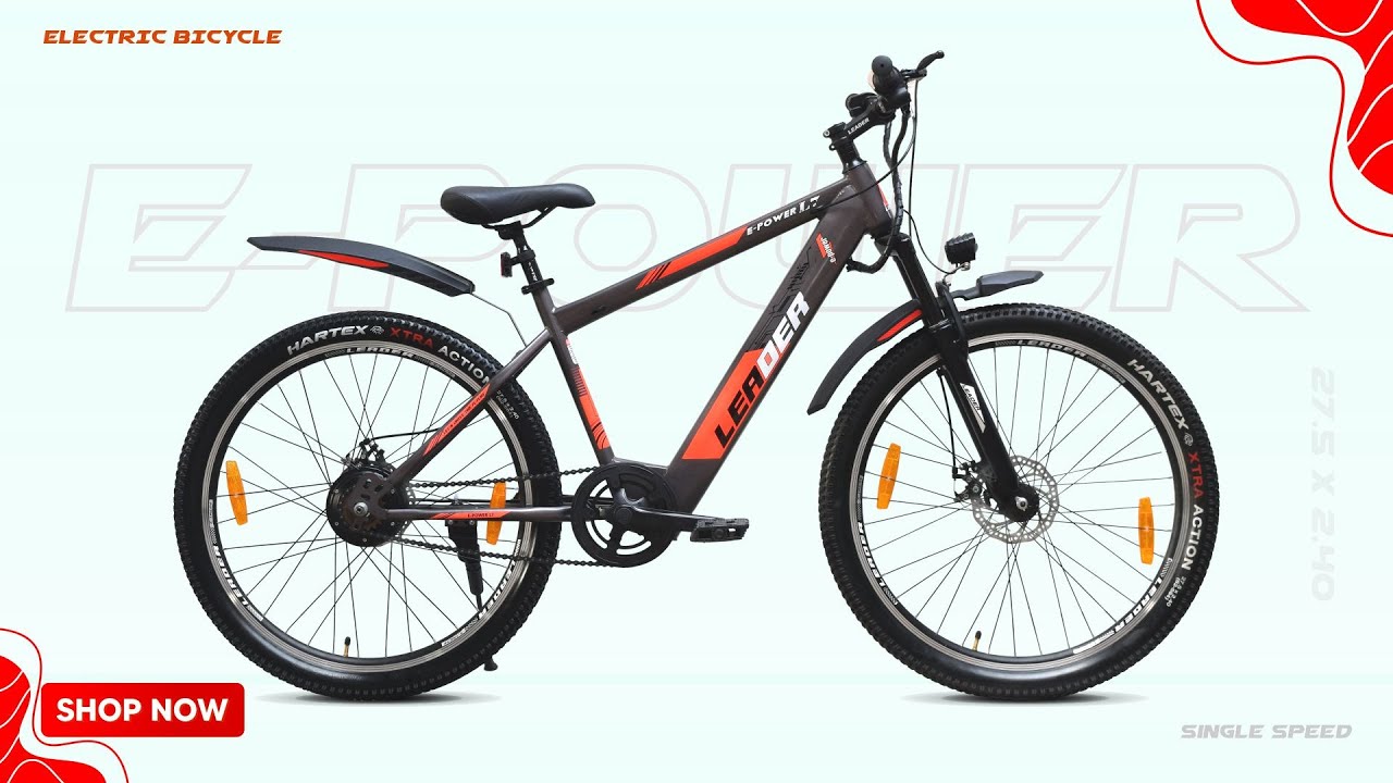 Leader E-Power L7 27.5T Electric Cycle ⚡ | Complete Installation Guide & Demo