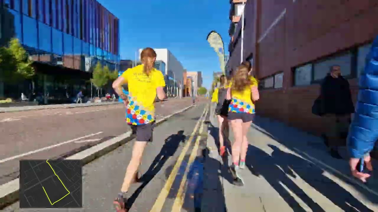 The Manchester 24 Hour Run Against Homelessness 2022 Route