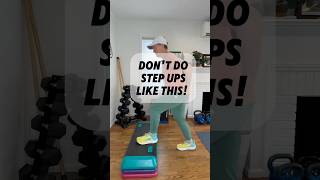 FIX YOUR STEP UPS FOR STRONGER KNEES! #brickhousebones #over50fitness #strongbones #happyknees