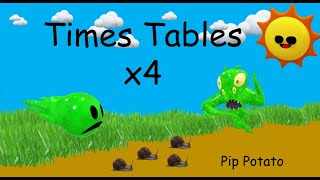 Times tables x4